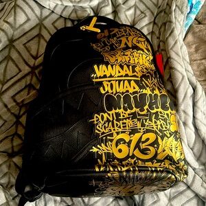 Golden Sprayground bag